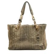 Pre-owned Leather totes Bvlgari Vintage , Brown , Dames