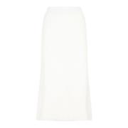 Witte Gehaakte Midi Rok Chloé , White , Dames