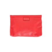 Pre-owned Leather clutches Marc Jacobs Pre-owned , Red , Dames