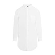 Witte Katoenen Overhemd Klassieke Kraag Comme des Garçons , White , He...