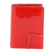 Patentleren Bifold Portemonnee Comme des Garçons , Red , Dames