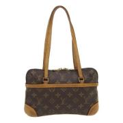 Pre-owned Canvas louis-vuitton-bags Louis Vuitton Vintage , Brown , Da...