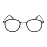 Moderne ronde metalen montuurbril Mykita , Black , Unisex