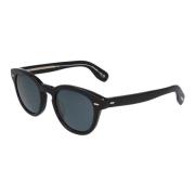 Ronde Acetaat Zonnebril OV 5413Su Oliver Peoples , Black , Unisex