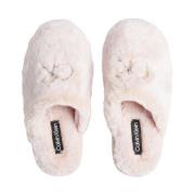 Roze Bont Slipper Mule Sandalen Calvin Klein , Pink , Dames