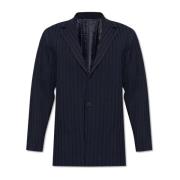 Geplooide blazer Issey Miyake , Blue , Heren