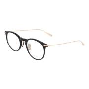 Ronde Metalen Frame Bril Oliver Peoples , Black , Unisex