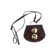 Pre-owned Suede shoulder-bags Chloé Pre-owned , Brown , Dames