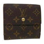 Pre-owned Canvas wallets Louis Vuitton Vintage , Brown , Dames