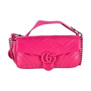 Pre-owned Leather gucci-bags Gucci Vintage , Pink , Dames