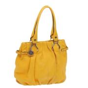 Pre-owned Leather celine-bags Celine Vintage , Yellow , Dames