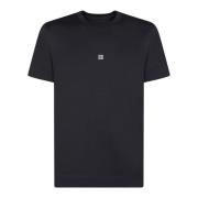 Grijze Ronde Hals Katoenen T-shirt Givenchy , Gray , Heren