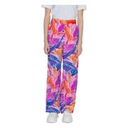 Wijde Broek Lente/Zomer Collectie Vila , Multicolor , Dames