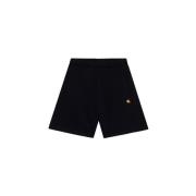 Shorts met elastische hoge taille in effen kleur stof Carhartt Wip , B...