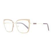 Gouden Cat Eye Optische Monturen Emilio Pucci , Yellow , Dames