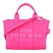 Roze Leren Mini Tote Tas Marc Jacobs , Pink , Dames
