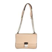 Stijlvolle Polyethyleen Handtas Guess , Beige , Dames