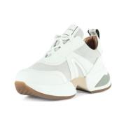 Glitter Chunky Sneakers Marble Alexander Smith , White , Dames