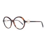 Bruine Vrouwen Ronde Optische Monturen Emilio Pucci , Brown , Dames