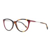 Rode Cat Eye Optische Monturen Emilio Pucci , Red , Dames