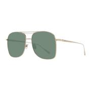 Gouden Aviator Zonnebril met Groene Lenzen Scotch & Soda , Yellow , Da...