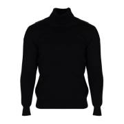 Elegante Wollen Trui Les Hommes , Black , Heren