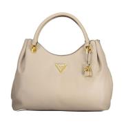 Beige Polyethyleen Handtas Guess , Beige , Dames