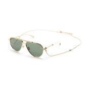 Vls133 A Chain Sunglasses Valentino , Yellow , Dames