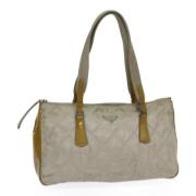 Pre-owned Nylon prada-bags Prada Vintage , Beige , Dames