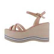 Stijlvolle Wedges Sandalen Paloma Barceló , Beige , Dames