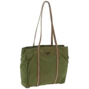 Pre-owned Nylon prada-bags Prada Vintage , Green , Dames