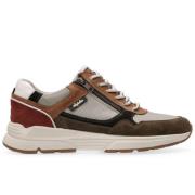 Multicolor 'Connery' herensneaker Australian , Brown , Heren