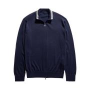 Stijlvolle Cardigan Sweater voor Vrouwen Fay , Blue , Heren