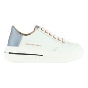 Leren Sneakers met Saffiano Inzetstukken Alexander Smith , Multicolor ...