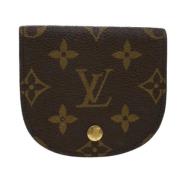 Pre-owned Canvas wallets Louis Vuitton Vintage , Brown , Dames