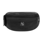 MLB Zwarte Bum Bag voor Mannen en Vrouwen New Era , Black , Unisex
