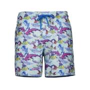 Blauwe Golf Vis Zwemshorts Vilebrequin , Multicolor , Heren