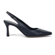 Blauwe Hak Pumps Calpierre , Blue , Dames