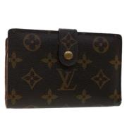 Pre-owned Canvas wallets Louis Vuitton Vintage , Brown , Dames