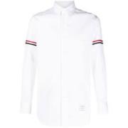 Klassieke Witte Oxford Overhemd Thom Browne , White , Heren