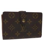 Pre-owned Canvas wallets Louis Vuitton Vintage , Brown , Dames