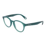 Ronde Acetaatframebril Armani , Green , Unisex