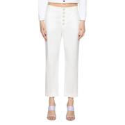 Witte Jeans Naima Dondup , White , Dames