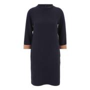 Chic Jerseyjurk met zakken Betty Barclay , Blue , Dames