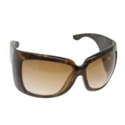 Pre-owned Fabric sunglasses Gucci Vintage , Brown , Dames
