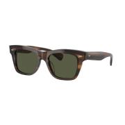 Klassieke Rechthoekige Zonnebril Tuscany Tortoise Oliver Peoples , Bro...