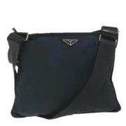 Pre-owned Nylon prada-bags Prada Vintage , Blue , Dames