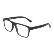 Vierkante Frame Zonnebril Emporio Armani , Black , Unisex