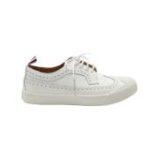 Leather sneakers Thom Browne , White , Dames