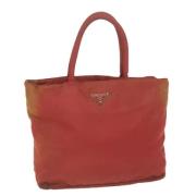 Pre-owned Nylon prada-bags Prada Vintage , Red , Dames